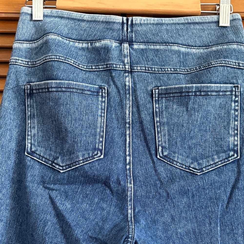 HALARA Blue High-Rise Jeggings — Slim Stretch Denim Look - Picture 5 of 5